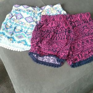 Girls shorts